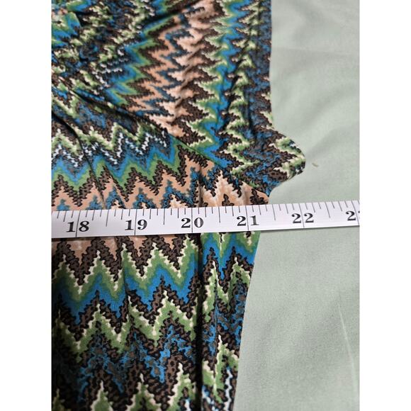Worthington petite large women's multi-colored blouse - Picture 8 of 9